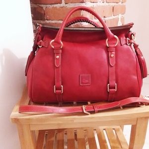 Dooney and Bourke medium satchel red